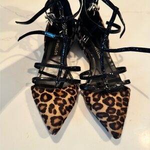 Tamara Mellon Stella Leopard Flats